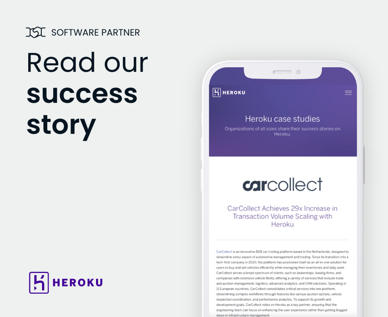 Software partner Heroku